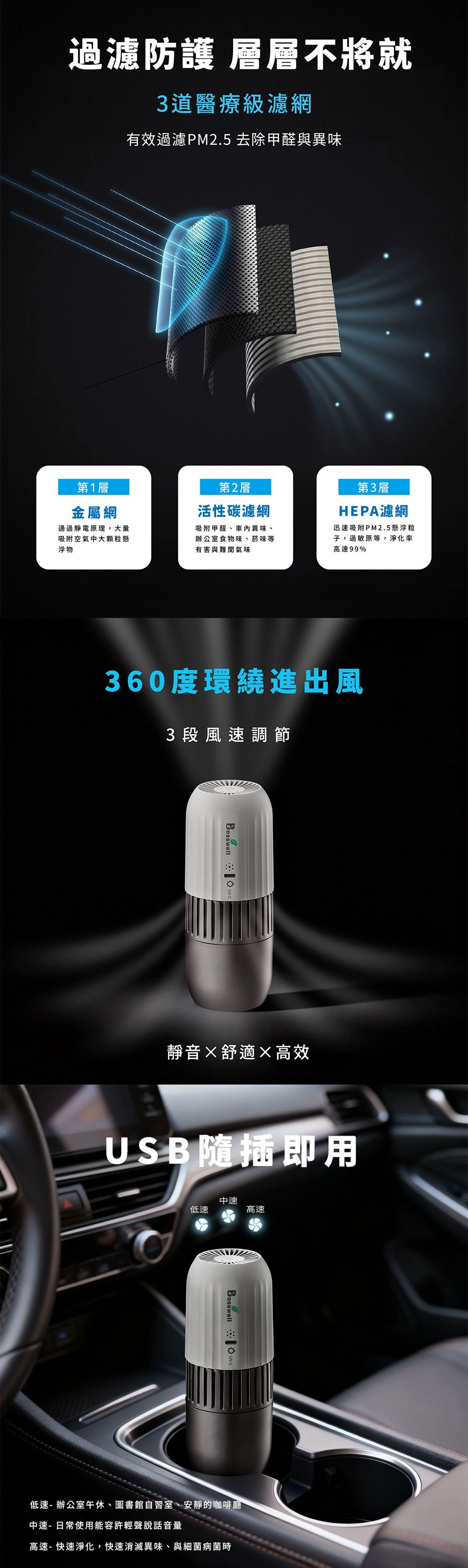 Poke Air 隨身紫外線<br>殺菌空氣清淨機